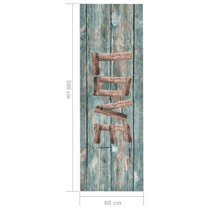 Кухненско килимче, перимо, надпис "Love", 60x300 см