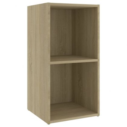 ТВ шкафове, 2 бр, дъб сонома, 72x35x36,5 см, инженерно дърво