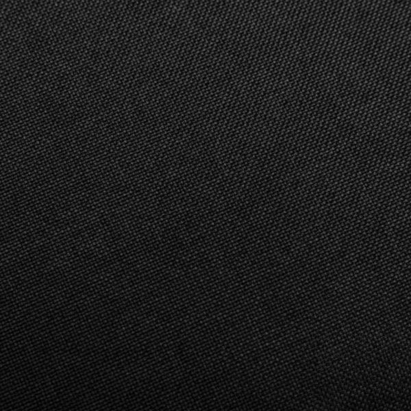 Люлеещ се стол, черен, текстил