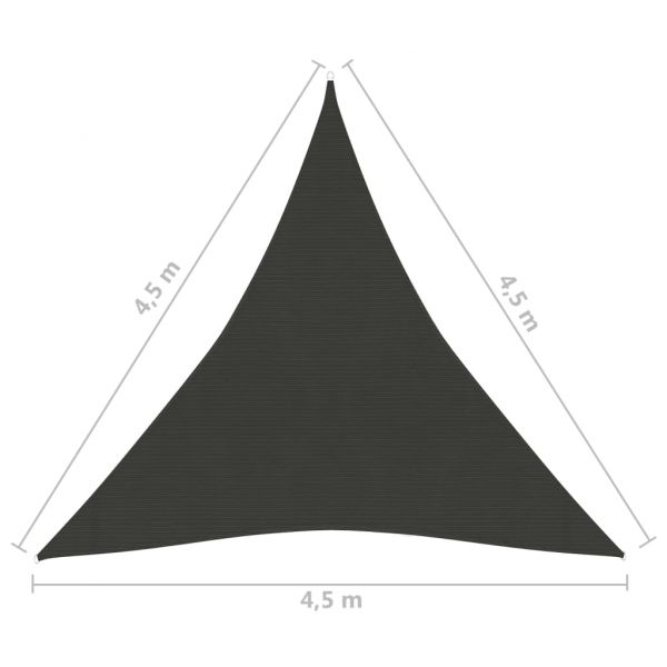 Платно-сенник, 160 г/м², антрацит, 4,5x4,5x4,5 м, HDPE