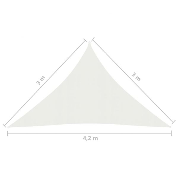 Платно-сенник, 160 г/м², бяло, 3x3x4,2 м, HDPE