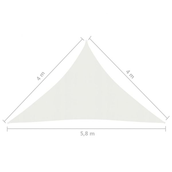 Платно-сенник, 160 г/м², бяло, 4x4x5,8 м, HDPE