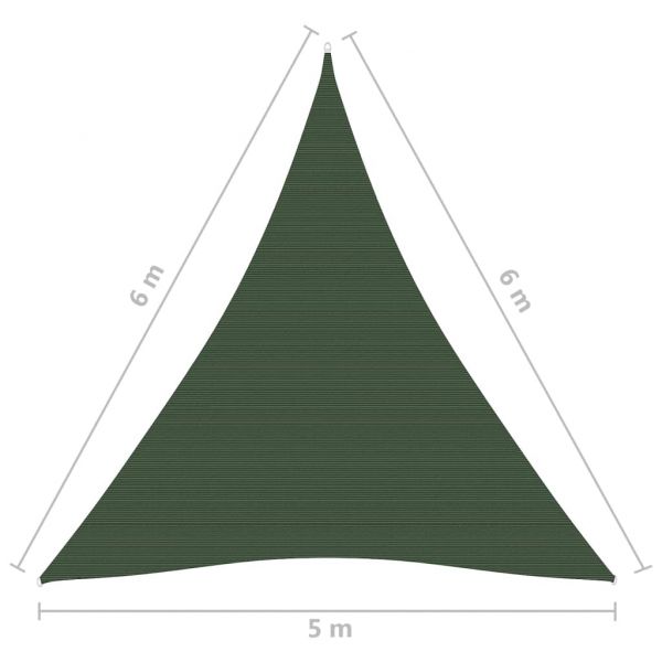 Платно-сенник, 160 г/м², тъмнозелено, 5x6x6 м, HDPE