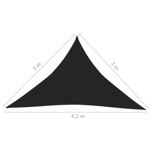 Платно-сенник, 160 г/м², черно, 3x3x4,2 м, HDPE
