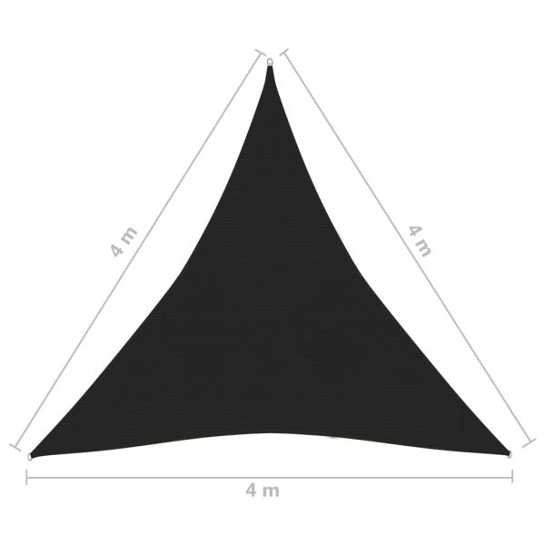 Платно-сенник, 160 г/м², черно, 4x4x4 м, HDPE