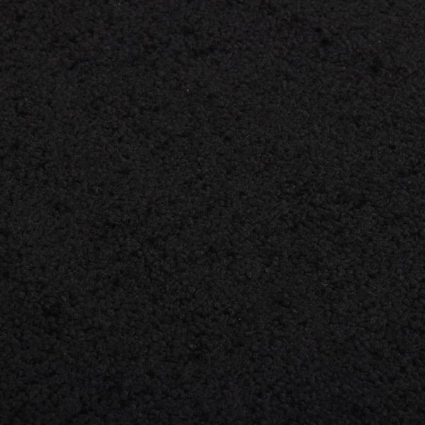 Изтривалка, черна, 60x80 см