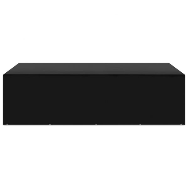 Покривала за градински мебели 2 бр 12 капси 325x205x90 см