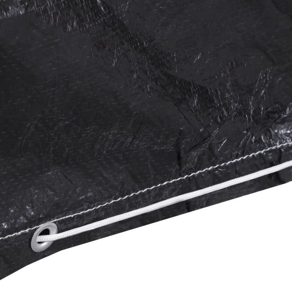 Покривала за градински мебели 2 бр 12 капси 325x205x90 см