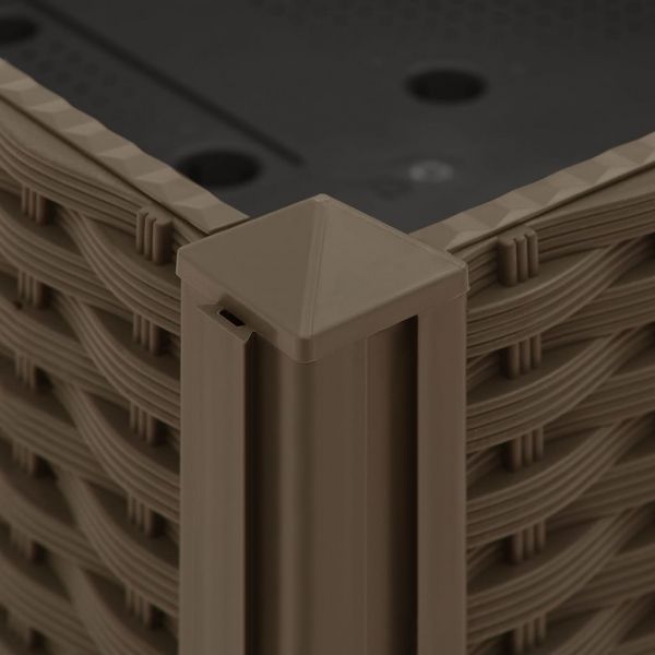 Повдигната леха, 120x40x23 см, полипропилен