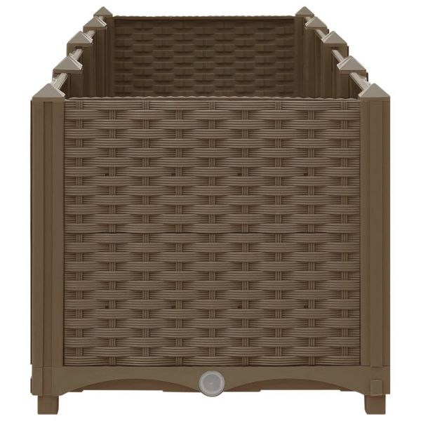 Повдигната леха 160x40x38 см, полипропилен