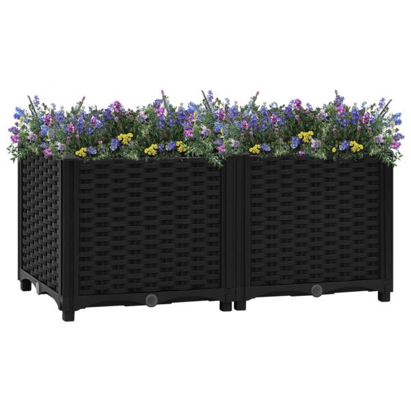 Повдигната леха 80x40x38 см, полипропилен