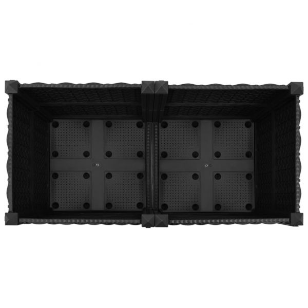 Повдигната леха 80x40x38 см, полипропилен