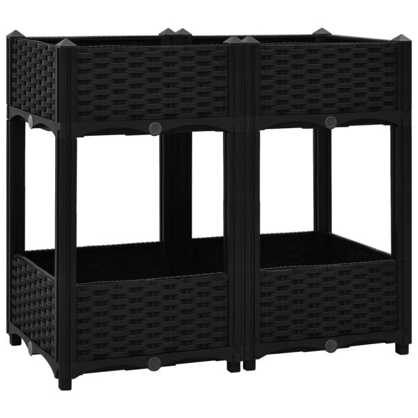 Повдигната леха, 80x40x71 см, полипропилен