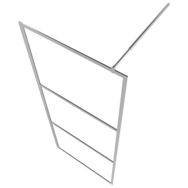 Стена за душ с изцяло матирано ESG стъкло, 80x195 см