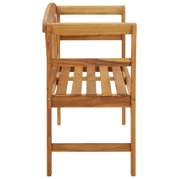 Градинска пейка, 114 cм, акация масив