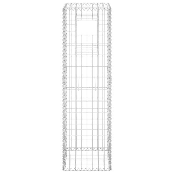 Габионна кошница стълб, 40x40x140 cм, желязо