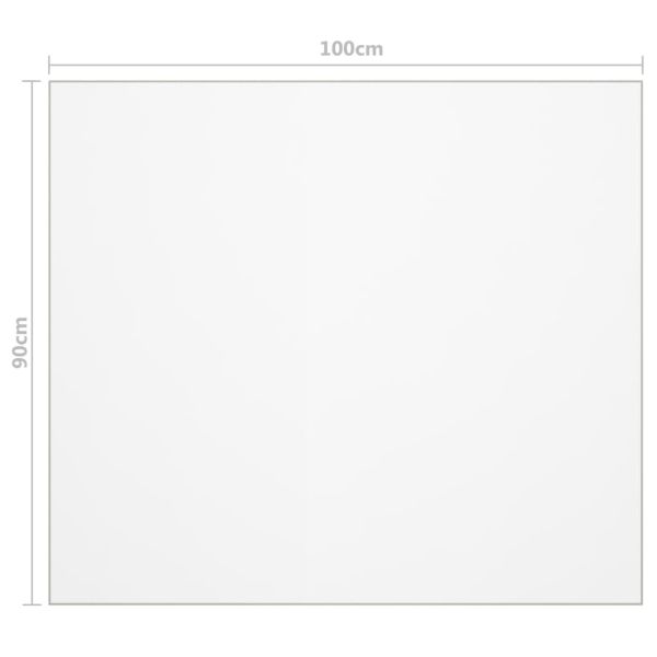 Протектор за маса, матов, 100x90 см, 1,6 мм, PVC