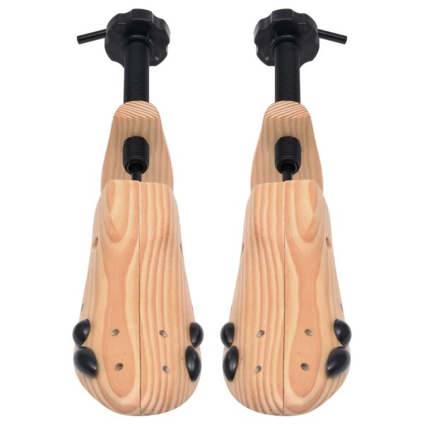 Калъпи за обувки, 2 чифта, размер 36-40, борово дърво масив