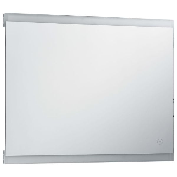 Стенно LED огледало за баня с тъч сензор 80x60 см
