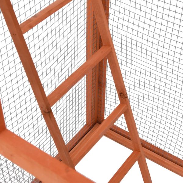Клетка за птици, 68x62x166, чам масив