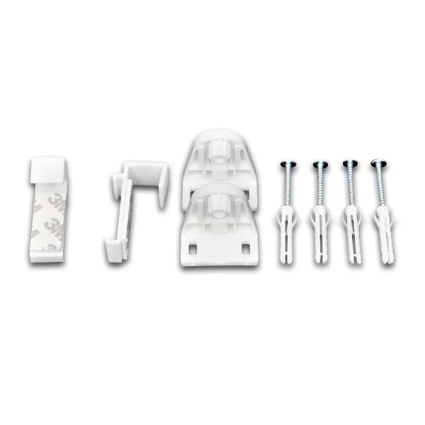 Затъмняваща ролетна щора 124,4x175 см, ширина на плат 120 см, бяла