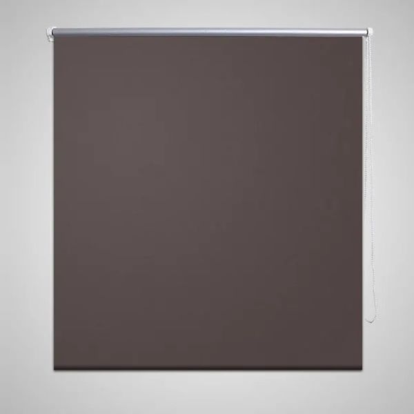 Затъмняваща ролетна щора 164,4x230 см, ширина на плата 160 см, цвят кафе