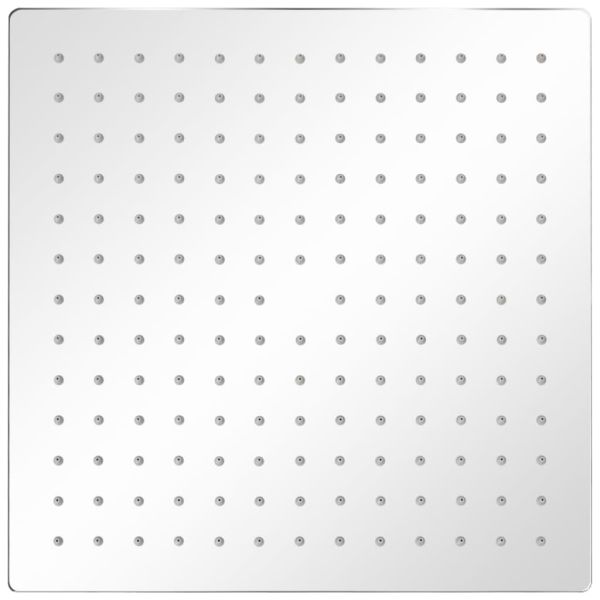 Душ пита от неръждаема стомана, 2 бр, 30x30 cм