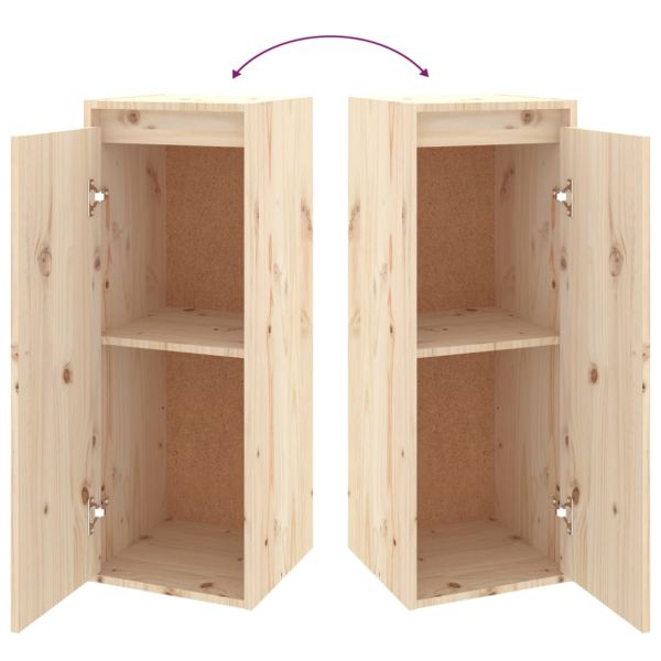 ТВ шкафове, 4 бр, бор масив