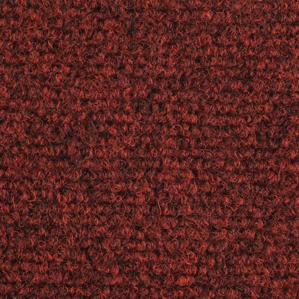 Изтривалки за стълби, самозалепващи се, 10 бр., 65x21x4 см, бордо червени, полукръгли, големи