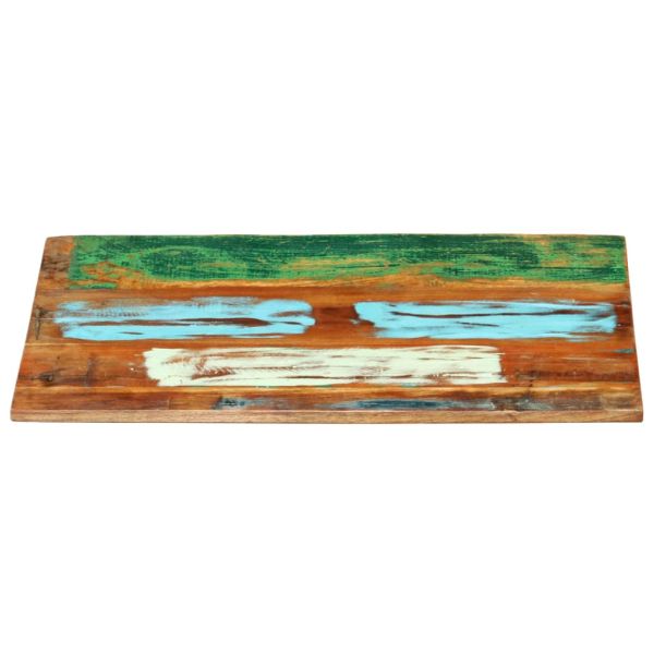 Правоъгълен плот за маса, 60x90 см, 25-27 мм, регенериран масив