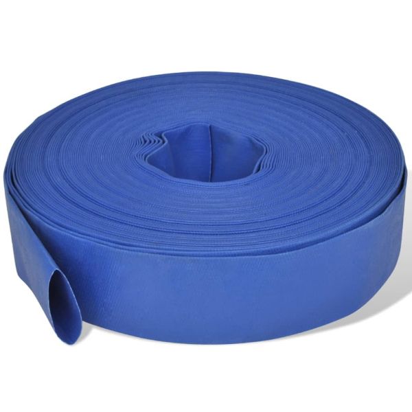 Плосък маркуч 50 м 2" PVC за доставка на вода
