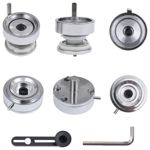 Преса за значки с кръгово рязане, 37 мм