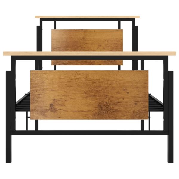 Рамка за легло, метал, 100x200 cм