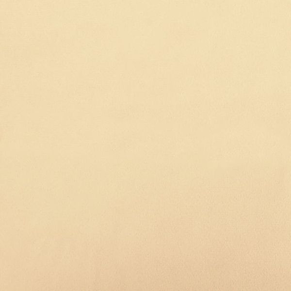 Стол за релакс с табуретка, кремавобял, кадифе