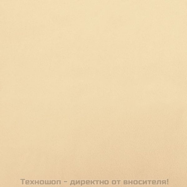 Трапезни столове, 2 бр, кремави, кадифе