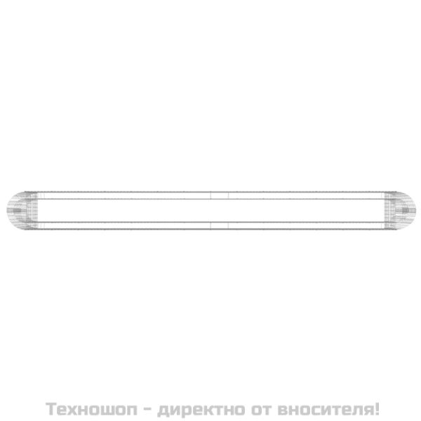 Габион повдигната леха, поцинковано желязо, 540x50x100 cм