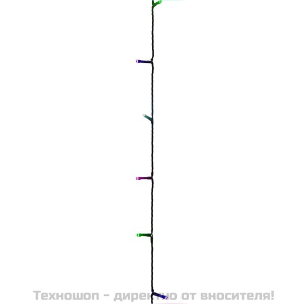 LED стринг с 600 LED пастелен многоцветен 60 м PVC
