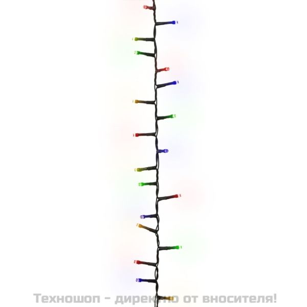 Компактен LED стринг с 2000 LED многоцветен 45 м PVC