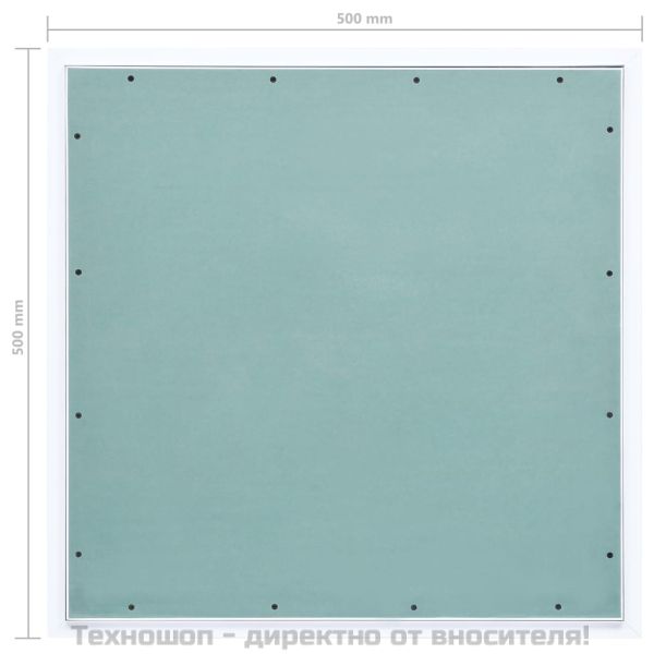 Ревизионна вратичка с алуминиева рамка и гипсокартон 500x500 мм