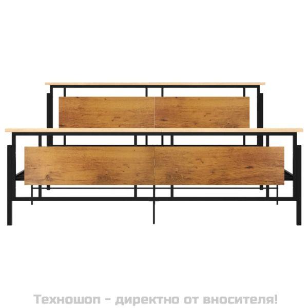 Рамка за легло, метал, 200x200 cм