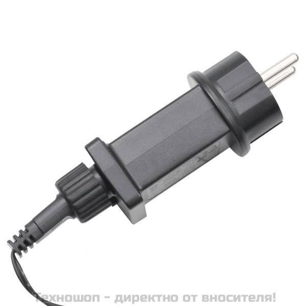 LED клъстърен стринг с 2000 LED синьо 17 м PVC