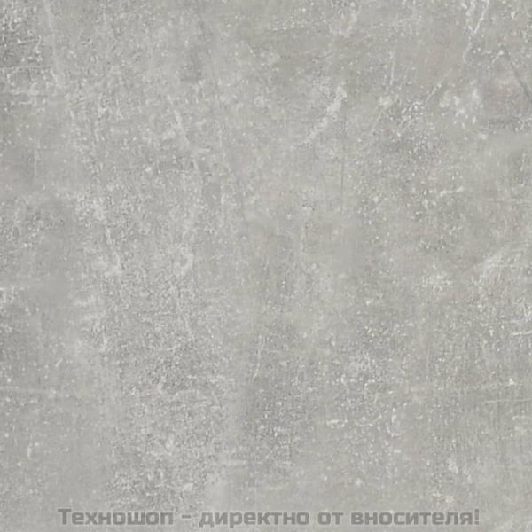 Комплект ТВ шкафове от 3 части, бетонно сив, инженерно дърво