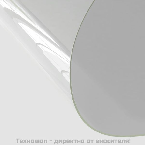 Протектор за маса, прозрачен, Ø 120 см, 1,6 мм, PVC