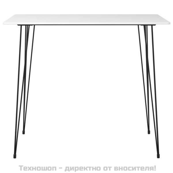 Бар комплект от 5 части, бяло и черно