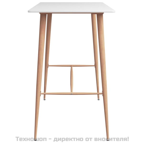 Бар комплект от 5 части, бяло и черно