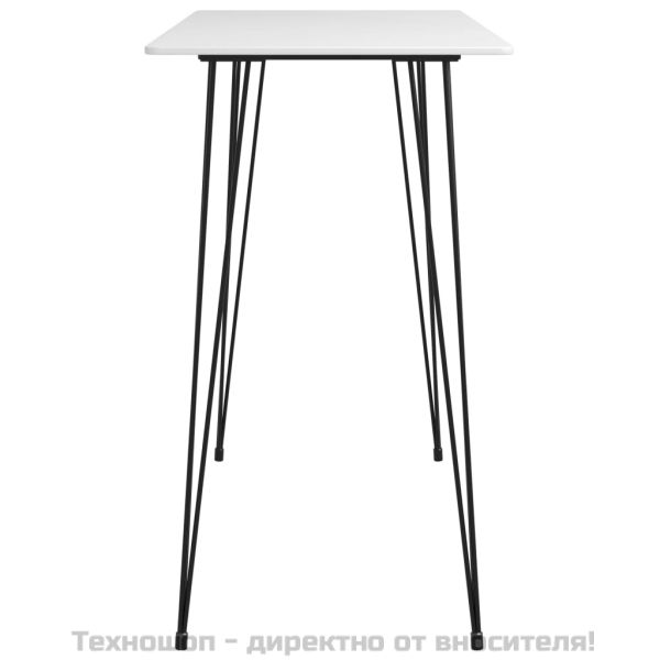 Бар комплект от 5 части, бял