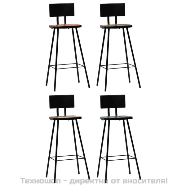 Бар комплект от 5 части, бял