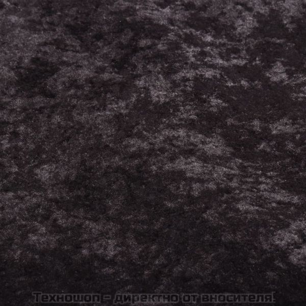 Килим, миещ се, 80x300 см, антрацит