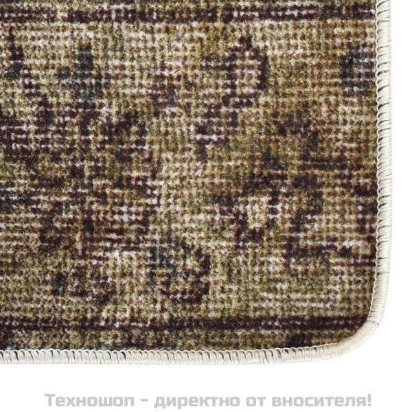 Килим, миещ се, пачуърк, 190x300 см, пъстър