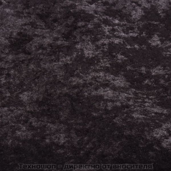 Килим, миещ се, 160x230 см, антрацит